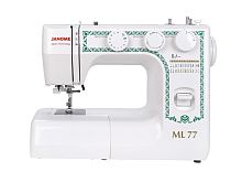 Швейная машина JANOME ML 77 (верт/горизонт. челнок. 25 швейных операций, петля-автомат)